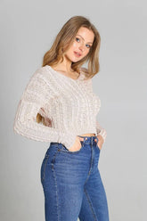 MKM plaid patterns short sweater  Adomoo